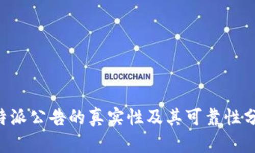 B特派公告的真实性及其可靠性分析