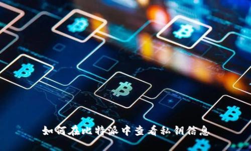 如何在比特派中查看私钥信息