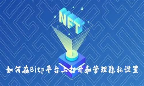 如何在Bitp平台上打开和管理隐私设置